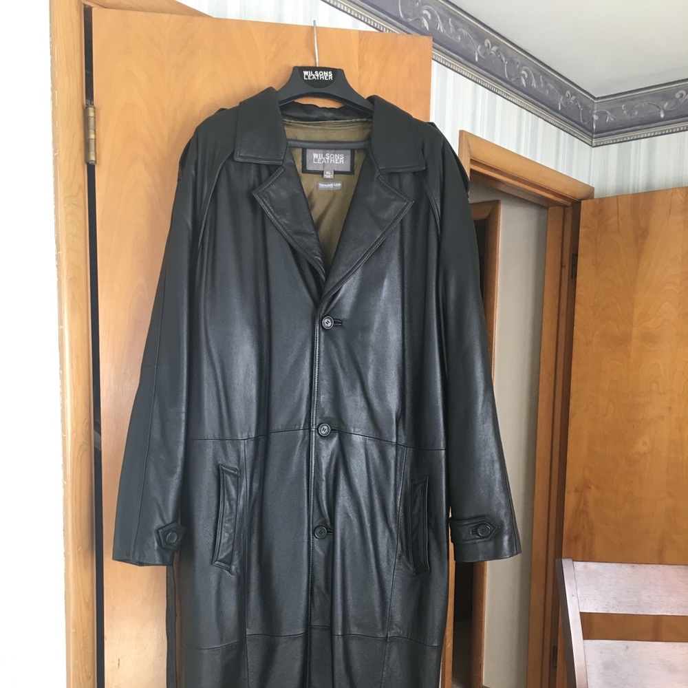 Men’s Leather Coat